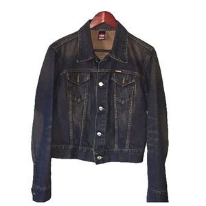 Diesel Dark Blue Jean Jacket - Size M